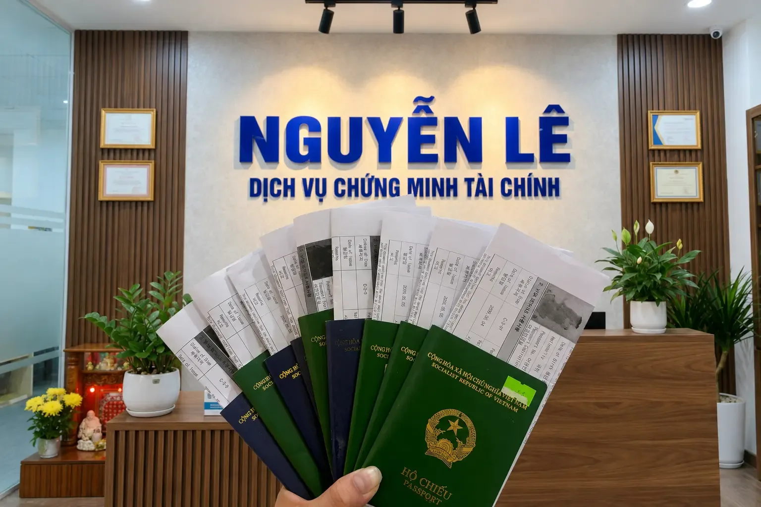 xin visa du lịch hàn quốc thành công tại Nguyễn Lê